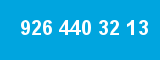 926 440 32 13